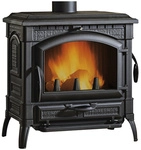 La Nordica-Extraflame&reg; Kaminofen &raquo;Isotta&laquo;, anthrazit, Gusseisen, 11,9 kW - schwarz