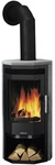 JUSTUS Kaminofen &raquo;Usedom 5&laquo;, grau, Speckstein, 5 kW - schwarz