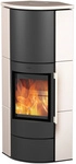 FIREPLACE Kaminofen &raquo;Adelaide&laquo;, grau, Keramik, 6 kW - schwarz