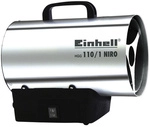 EINHELL Hei&szlig;luftgenerator &raquo;Einhell Heating&laquo;, HGG 110/1 Niro, BxHxT: 39,5 x 29 x 18
