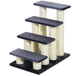 PawHut Katzentreppe, 60 cm, grau