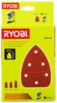 Ryobi Schleifpapier, 10- teilig - braun