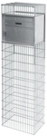 BELLISSA Briefkastengabione &raquo;Spl&uuml;gen&laquo;, BxHxL: 31 x 143 x 44 cm, Stahl/Blech -