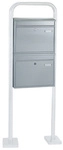 Rottner Tresor Briefkasten &raquo;Pisa&laquo;, edelstahlfarben, Edelstahl, (B x H:) 44 x...