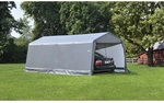 SHELTERLOGIC Foliengarage, BxT: 300 x 610 cm (Au&szlig;enma&szlig;e), Polyethylen (PE) - grau
