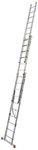 KRAUSE Vielzweckleiter &raquo;MONTO Tribilo&laquo;, 30 Sprossen, Aluminium - silberfarben