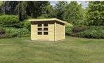 KARIBU Gartenhaus &raquo;Bastrup 5&laquo;, Holz, BxHxT: 297 x 220 x 297 cm