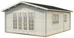 PALMAKO Blockbohlenhaus &raquo;Irene&laquo;, Holz, BxHxT: 514 x 287 x 550 cm (Au&szlig;enma&szlig;e inkl.