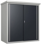 Trimetals Gartenschrank &raquo;Guardian&laquo;, BxHxT: 172 x 187 x 98 cm, anthrazit, Stahl -