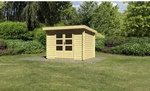 KARIBU Gartenhaus &raquo;Bastrup 3&laquo;, Holz, BxHxT: 297 x 217 x 237 cm