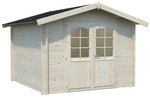 PALMAKO Blockbohlenhaus &raquo;Lotta&laquo;, Holz, BxHxT: 340 x 234 x 276 cm (Au&szlig;enma&szlig;e inkl.