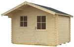 SKANHOLZ Gartenhaus &raquo;Como&laquo;, Holz, BxHxT: 340 x 256 x 250 cm (Au&szlig;enma&szlig;e inkl.