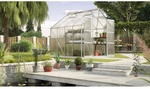 VITAVIA Gew&auml;chshaus &raquo;Uranus&laquo;, 6,7 m&sup2;, Kunststoff/Aluminium, winterfest -