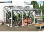 VITAVIA Gew&auml;chshaus &raquo;Helena&laquo;, 11,8 m&sup2;, Aluminium/Glas, winterfest - weiss