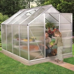 VITAVIA Gew&auml;chshaus &raquo;Calypso&laquo;, 5,8 m&sup2;, Kunststoff/Aluminium, winterfest -