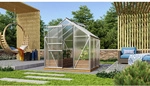 VITAVIA Gew&auml;chshaus &raquo;Venus&laquo;, 3,8 m&sup2;, Kunststoff/Aluminium, winterfest -