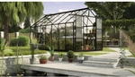 VITAVIA Gew&auml;chshaus &raquo;Uranus 11500&laquo;, 11,5 m&sup2;, Aluminium/Glas, winterfest - schwarz