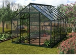 VITAVIA Gew&auml;chshaus &raquo;Merkur&laquo;, 9,9 m&sup2;, Aluminium/ESG Glas, winterfest - gruen