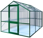 KGT Gew&auml;chshaus &raquo;Rose&laquo;, 7,53 m&sup2;, Kunststoff/Aluminium, winterfest - gruen