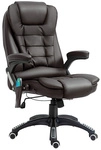 HOMCOM Massagesessel, Breite: 68 cm, Region: R&uuml;cken/Taille/Oberschenkel, mit