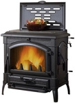La Nordica-Extraflame&reg; Kaminofen &raquo;Isotta&laquo;, anthrazit, Gusseisen, 11,9 kW - schwarz