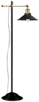 GLOBO LIGHTING Stehleuchte &raquo;LENIUS&laquo;, H&ouml;he: 155 cm, 60 W, Metall matt, schwarz -