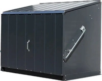 Trimetals Aufbewahrungsbox, BxHxT: 89 x 113 x 138 cm, anthrazit - grau
