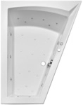 OTTOFOND Whirlpool-Komplettset &raquo;Galia II&laquo;, BxHxL: 135 x 50 x 175 cm, wei&szlig;,