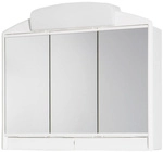 JOKEY Spiegelschrank &raquo;Rano&laquo;, 3-t&uuml;rig, BxH: 59 x 51 cm, beleuchtet - weiss