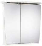 JOKEY Spiegelschrank, 2-t&uuml;rig, LED, BxH: 58 x 59,5 cm - weiss