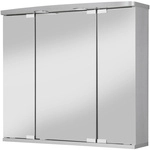 JOKEY Spiegelschrank &raquo;Doro&laquo;, 3-t&uuml;rig, LED, BxH: 68 x 60 cm - silberfarben