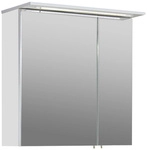 SCHILDMEYER Spiegelschrank &raquo;Profil&laquo;, BxHxT: 60 x 71 x 16 cm, 2-t&uuml;rig, wei&szlig; -