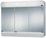 JOKEY Spiegelschrank &raquo;Alida&laquo;, 3-t&uuml;rig, BxH: 68,5 x 54,5 cm, beleuchtet - weiss