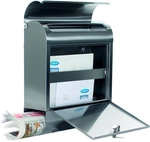 Rottner Tresor Briefkasten &raquo;Rondello&laquo;, BxH: 38 x 43 cm, inkl. 2 Schl&uuml;ssel -