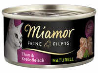 Miamor Katzen-Nassfutter »Feine Filets«, Thunfisch/Krebsfleisch, 80 g