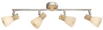 GLOBO LIGHTING Strahler &raquo;GYLFI&laquo;, nickelfarben - silberfarben