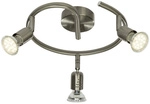 BRILLIANT Spotrohr &raquo;Loona &laquo;, Metall, silberfarben, LED, GU10