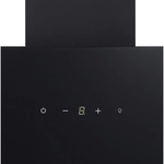 RESPEKTA Schr&auml;ghaube &raquo;CH24060SAM&laquo;, Motorleistung: 203 W, Edelstahl/Glas, schwarz