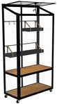 JULIANA Gew&auml;chshaus &raquo;City Greenhouse&laquo;, BxT: 40 x 80 cm, 3 mm Sicherheitsglas -