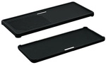 ENDERS Grill-Wendeplatte, Emailliertes Gusseisen, HxLxT: 1 x 43 x 21 cm - schwarz