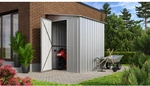 Globel Wand-Zierde &raquo;LeanTo 56&laquo;, Stahl, Pultdach, 2,46 m&sup2;, BxT: 155 x 180 cm,