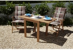 MERXX Gartenm&ouml;belset &raquo;Borkum&laquo;, Holz, 3-teilig - beige