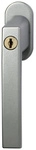 ABUS Abschlie&szlig;barer Fenstergriff&nbsp;FG210 Stahl/Kunststoff silber - silberfarben