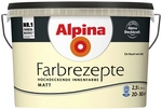 ALPINA Dispersionsfarbe &raquo;Farbrezepte&laquo;, Hauch von Gelb, matt