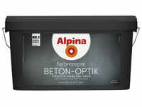 ALPINA Effektfarbe »Farbrezepte Komplettset«, in Beton-Optik, grau, 3 l