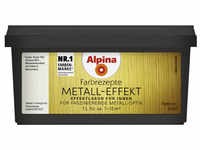 ALPINA Effektfarbe »Farbrezepte«, in Metall-Optik, goldfarben, 1 l