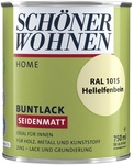 SCH&Ouml;NER WOHNEN FARBE Buntlack &raquo;DurAcryl seidenmatt&laquo;, hellelfenbein ,...