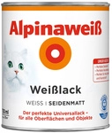ALPINA Wei&szlig;lack, seidenmatt - weiss