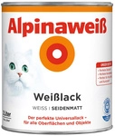 ALPINA Wei&szlig;lack, seidenmatt - weiss
