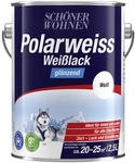 SCH&Ouml;NER WOHNEN FARBE Wei&szlig;lack &raquo;Polarweiss&laquo;, 2,5 l, wei&szlig;, gl&auml;nzend